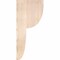 Ekena Millwork Crestline Rough Sawn Corbel, Douglas Fir, 4"W x 10"D x 22"H COR04X10X22CRE00RDF - alternate 4